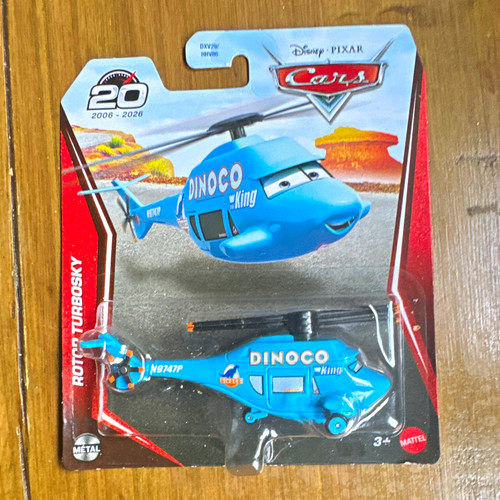 Mattel disney pixar cars rotor - disney,