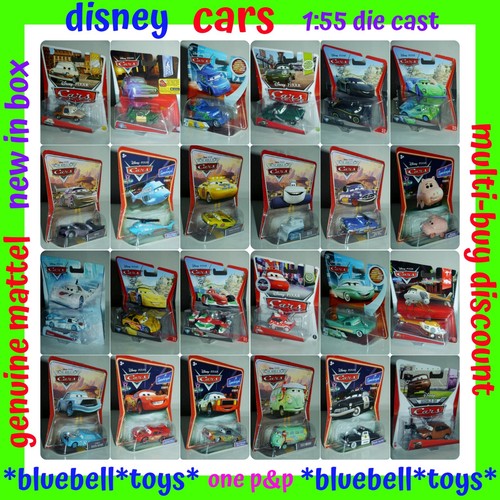 Disney cars new box 55 - new, 1:55